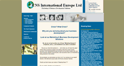 Desktop Screenshot of cnsinternational.eu
